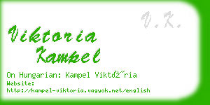 viktoria kampel business card